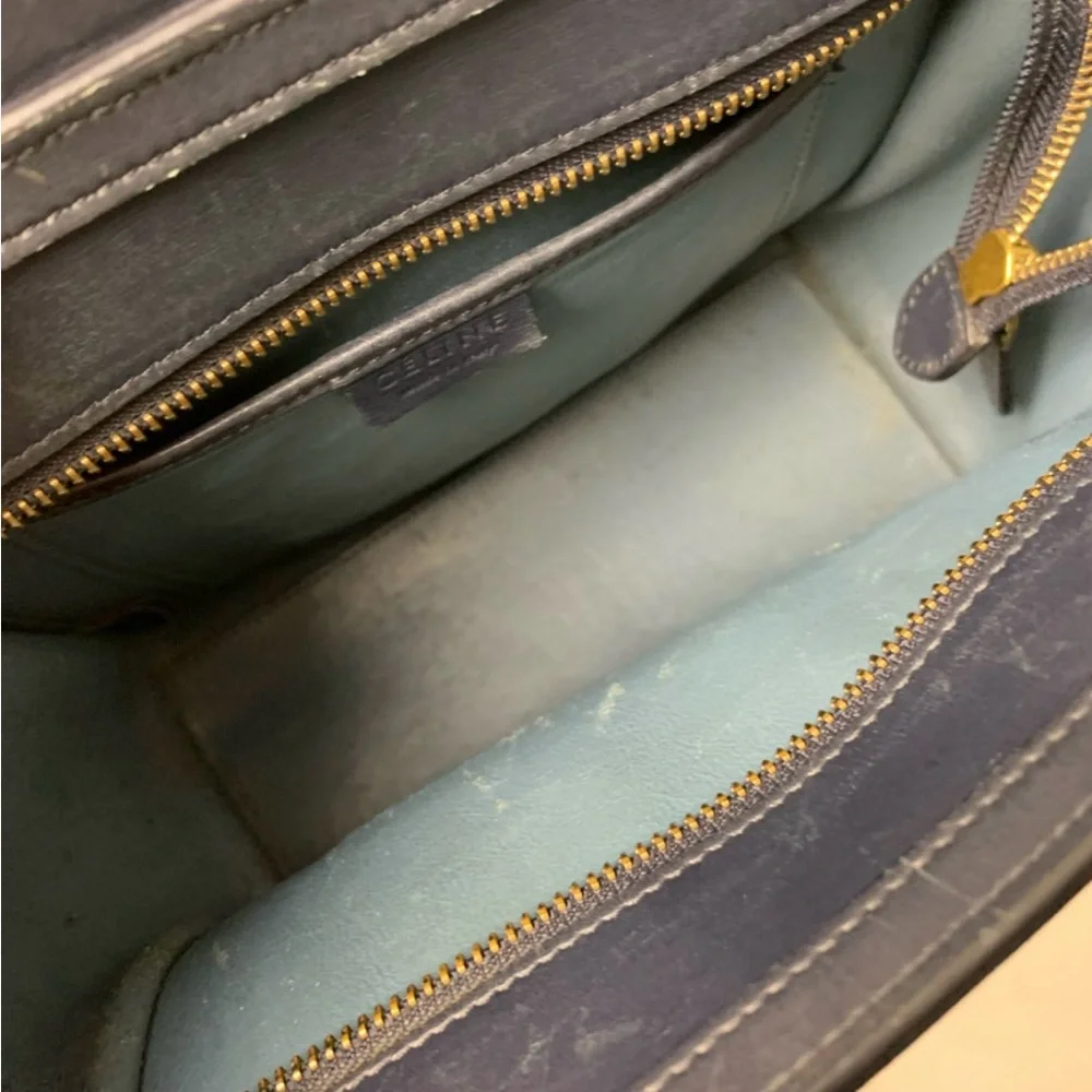 Celine Nano Tri-color Calfskin Leather Luggage - Picture 7 of 12